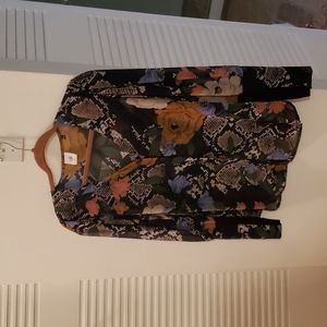 Cabi floral print top